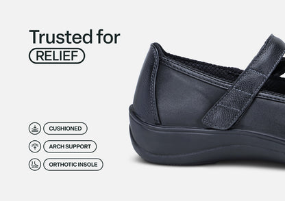 Celina - Black - Footwear Women Mary Jane