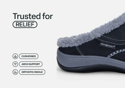 Charlotte - Black - Footwear Women Slippers
