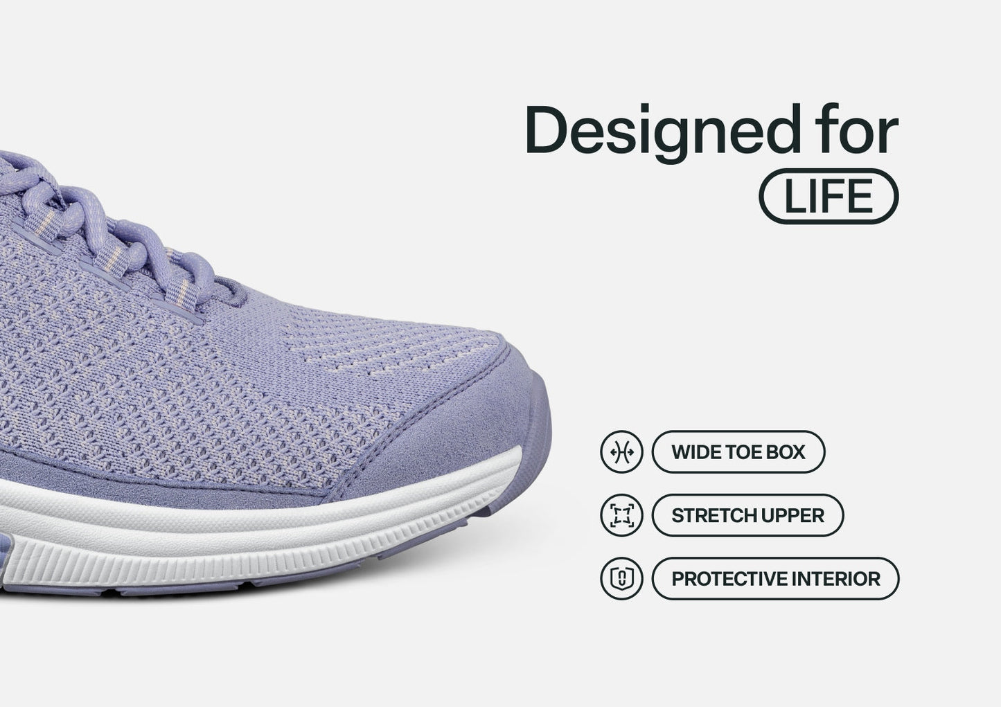 Coral - Lavender - Footwear Women Sneakers Stretch