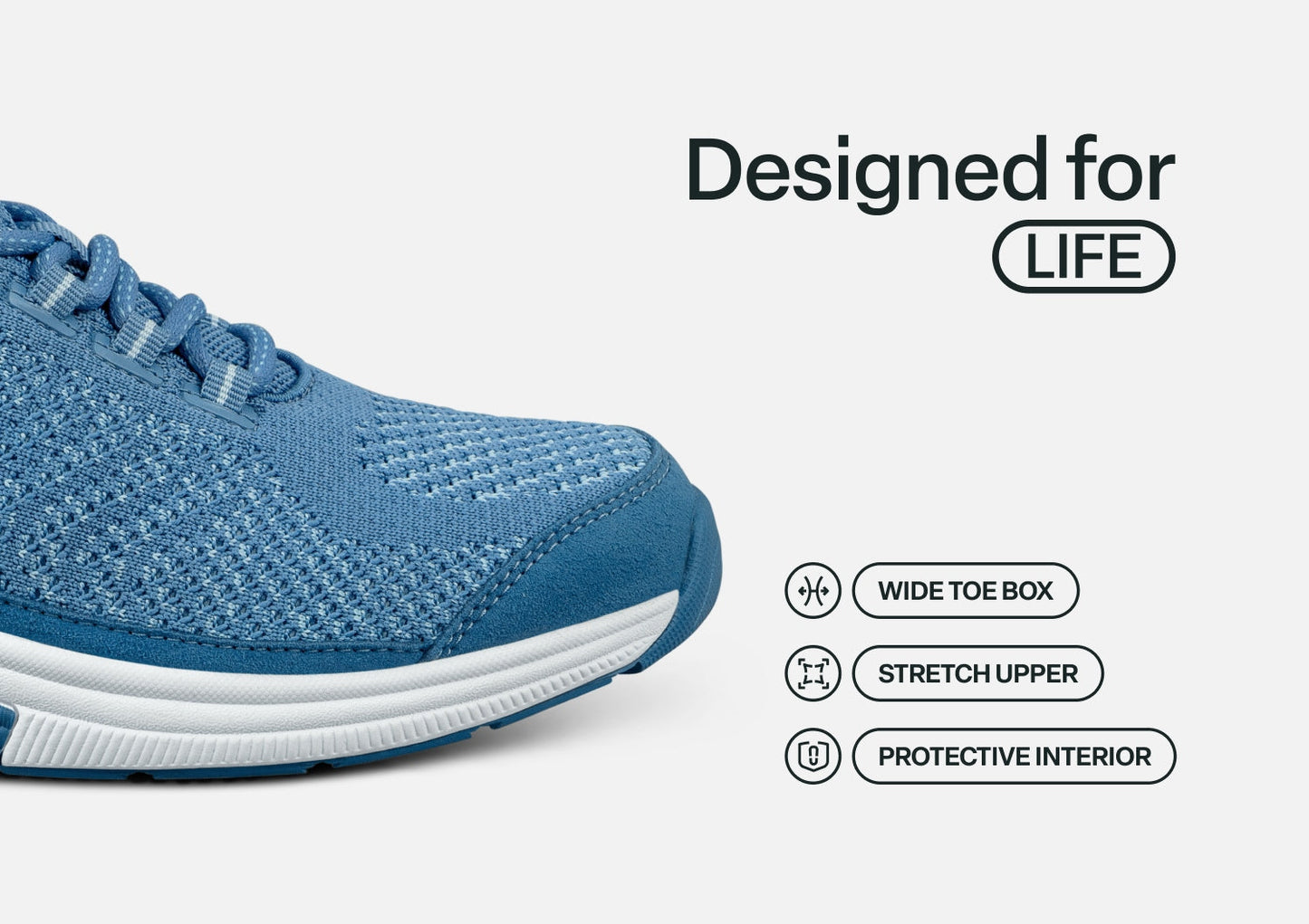 Coral - Blue - Footwear Women Sneakers Stretch