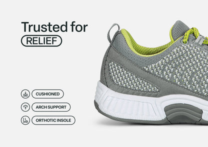 Coral - Gray - Footwear Women Sneakers Stretch