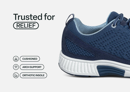 Coral - Navy/Light Blue - Footwear Women Sneakers Stretch