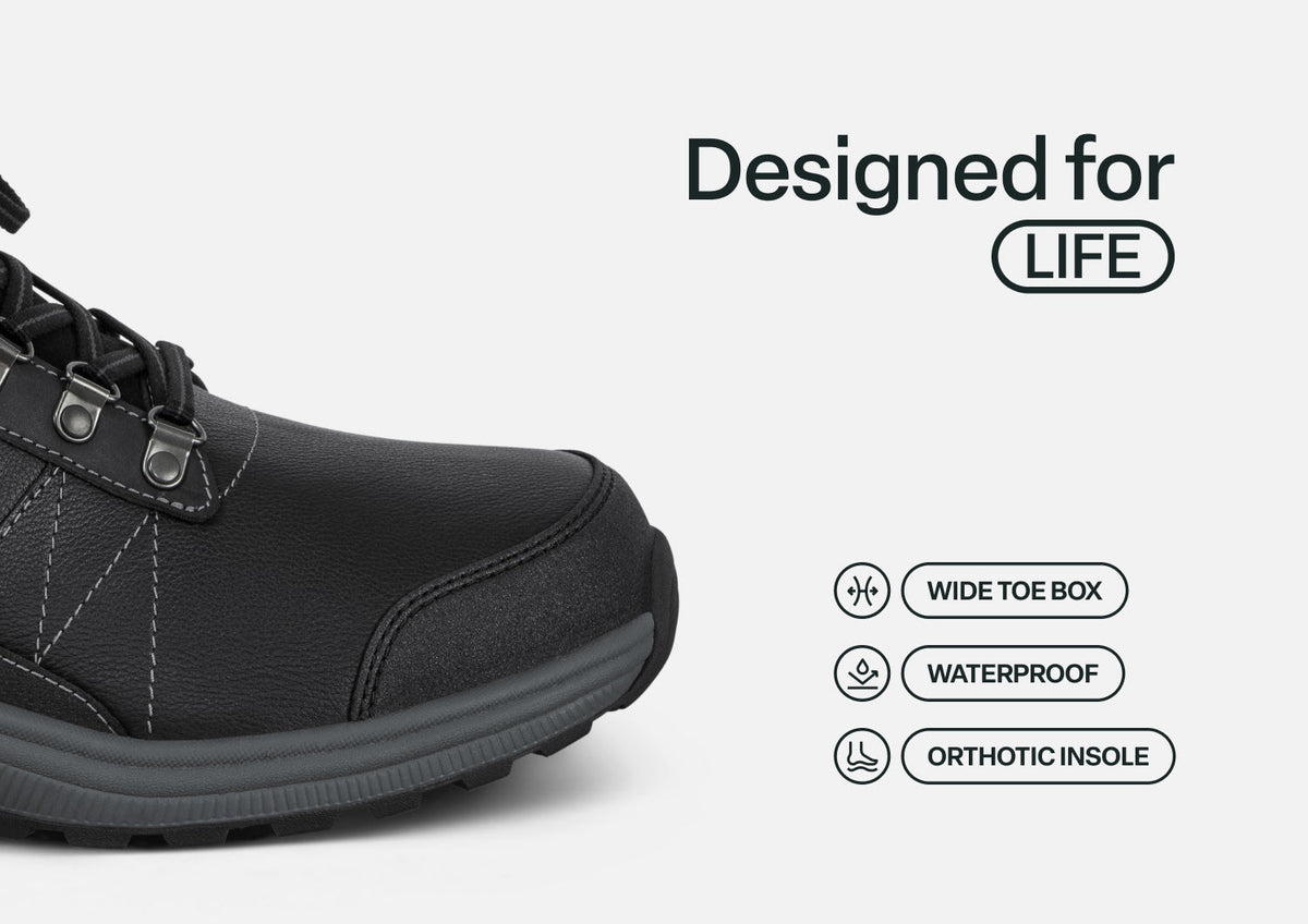 Dalton Hands-Free Waterproof - Black - Footwear Men Boots