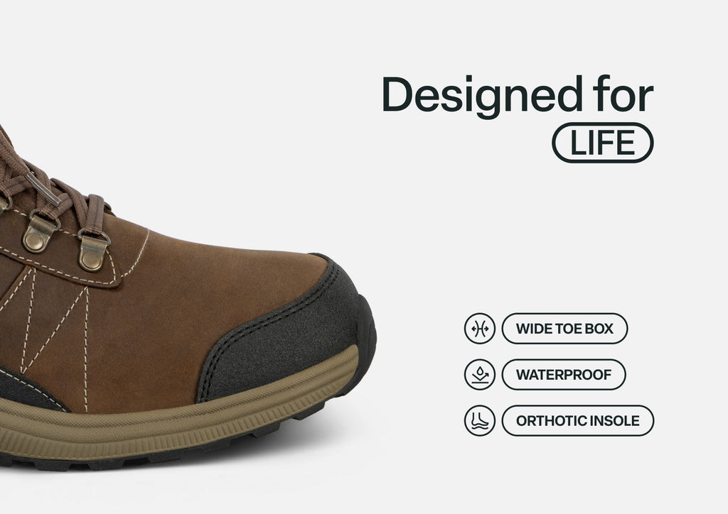 Dalton Hands-Free Waterproof - Brown - Footwear Men Boots