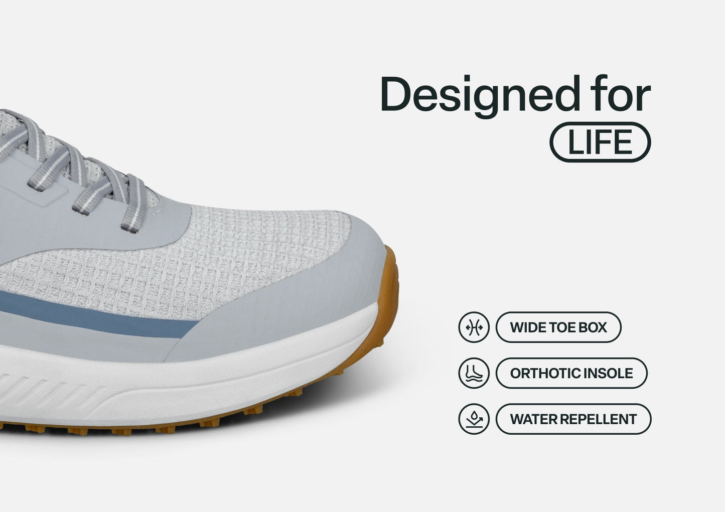 Fairway Hands-Free Golf - Blue/White/Gray - Footwear Men Sneakers