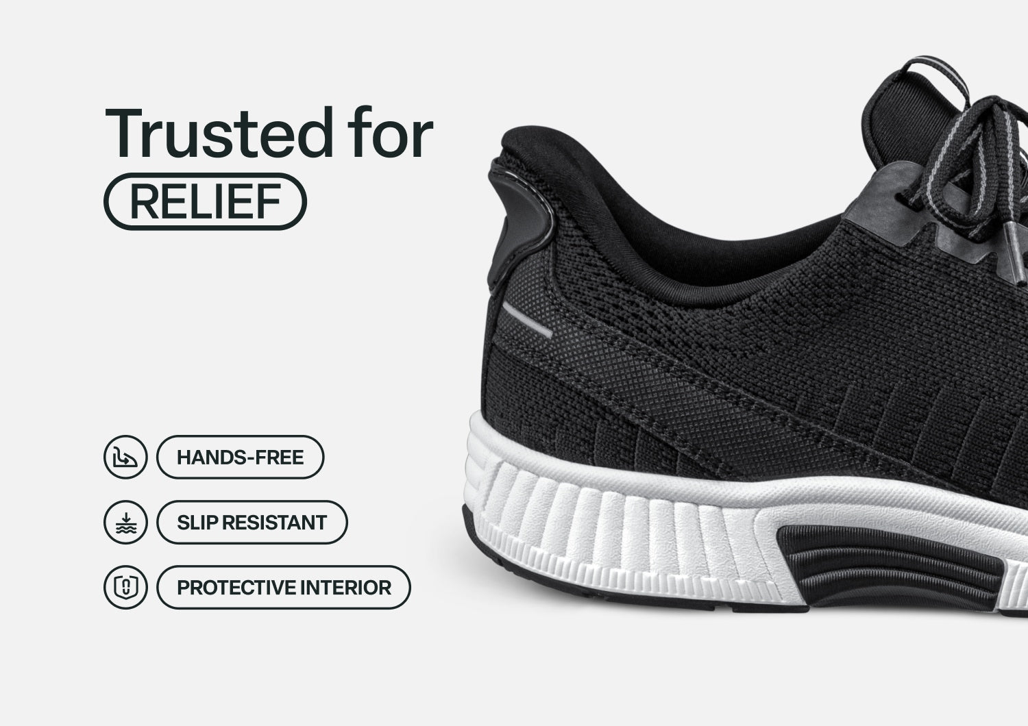Kita Hands-Free - Black - Footwear Women Sneakers Stretch