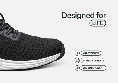 Kita Hands-Free - Black - Footwear Women Sneakers Stretch
