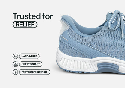 Kita Hands-Free - Blue - Footwear Women Sneakers Stretch