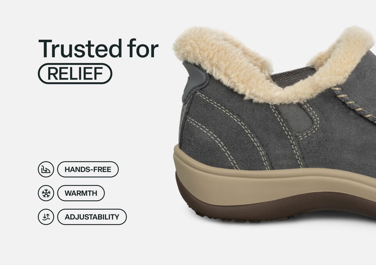 Lorin Hands-Free - Gray - Footwear Women Slippers