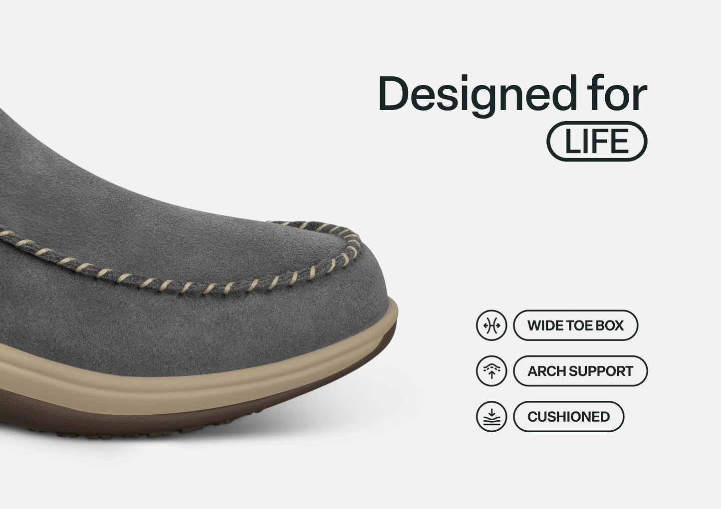 Lorin Hands-Free - Gray - Footwear Women Slippers