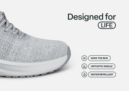 Nira Hands-Free - Light Gray - Footwear Women Sneakers Stretch