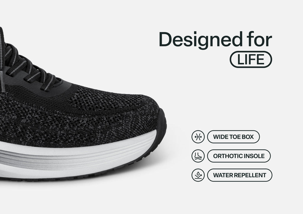 Nira Hands-Free - Black - Footwear Women Sneakers Stretch