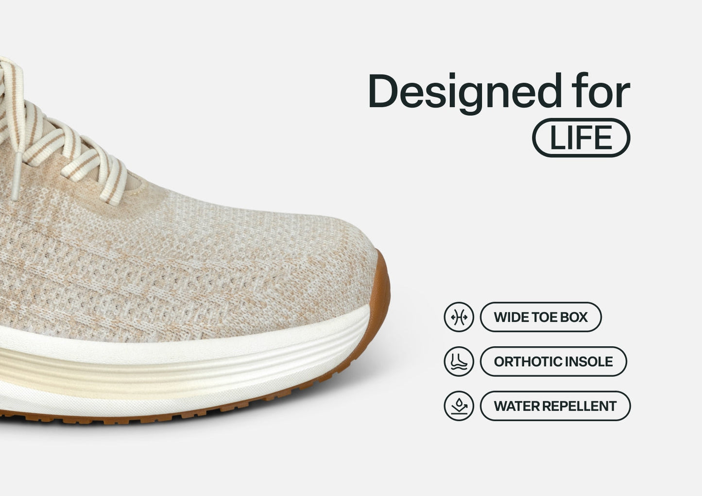 Nira Hands-Free - Blonde - Footwear Women Sneakers Stretch