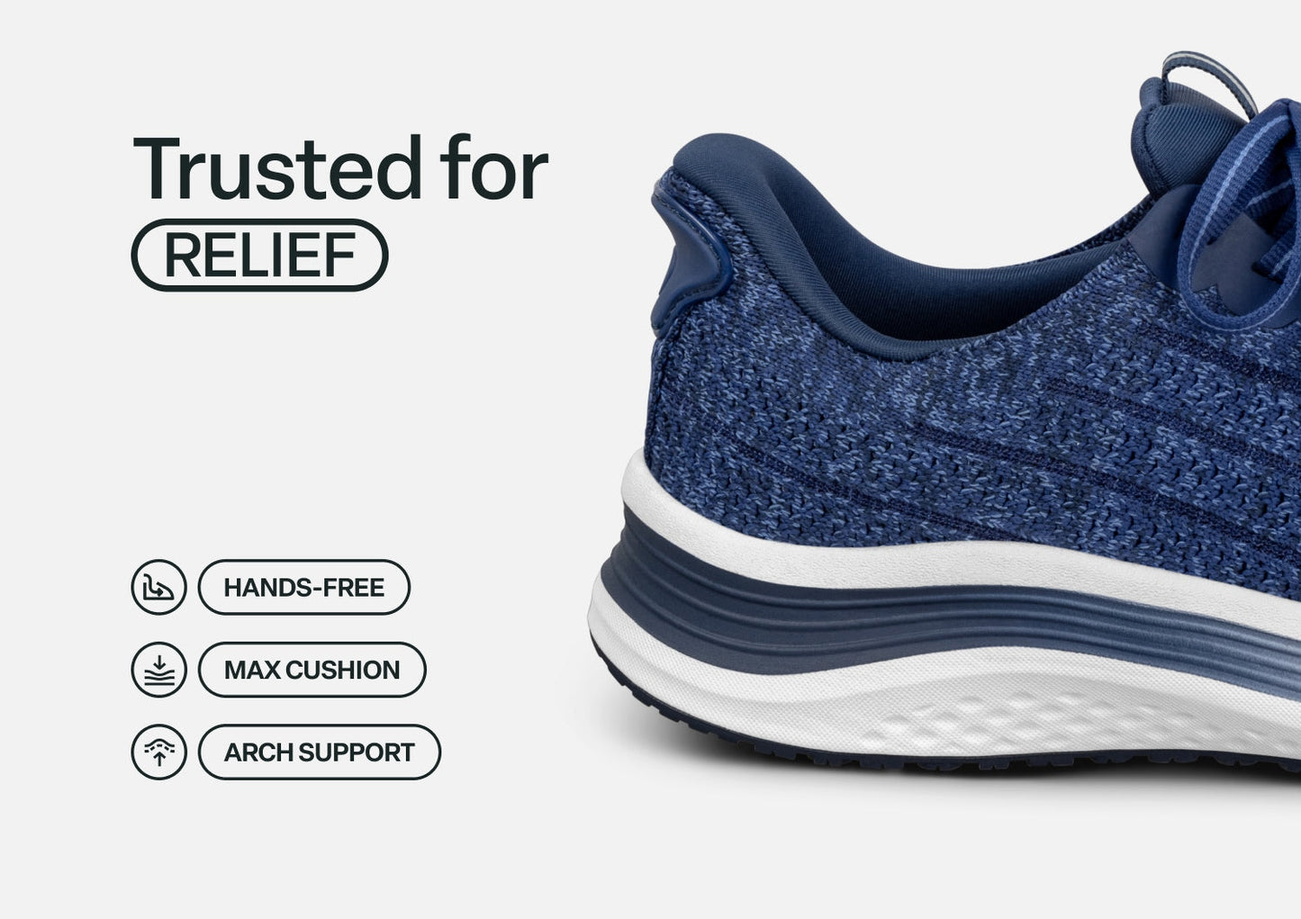 Nira Hands-Free - Indigo - Footwear Women Sneakers Stretch