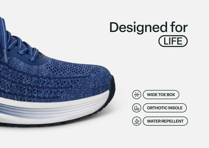 Nira Hands-Free - Indigo - Footwear Women Sneakers Stretch