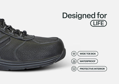 Pacific Palisades Waterproof - Black - Footwear Men Sneakers