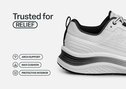 Relay - White - Footwear Women Sneakers Stretch