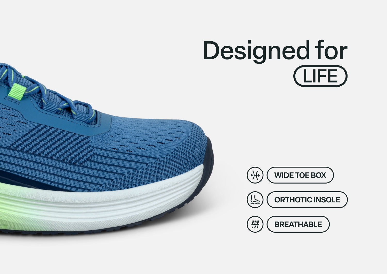 Relay - Blue/Green - Footwear Women Sneakers Stretch