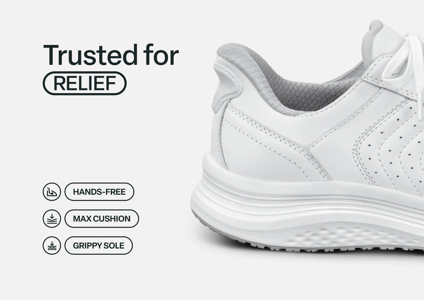 Roam Hands-Free - White - Footwear Women Sneakers