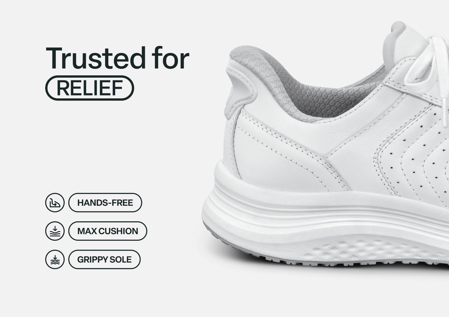 Roam Hands-Free - White - Footwear Women Sneakers