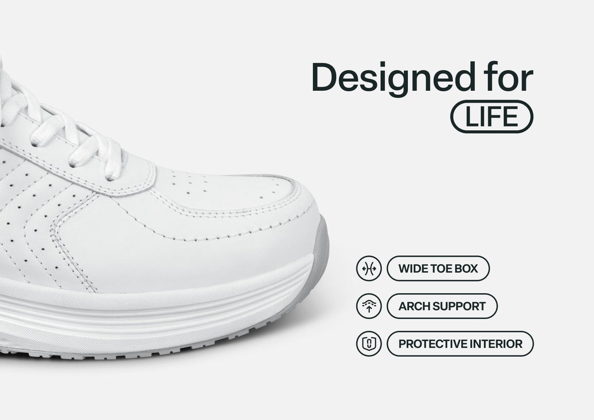 Roam Hands-Free - White - Footwear Women Sneakers