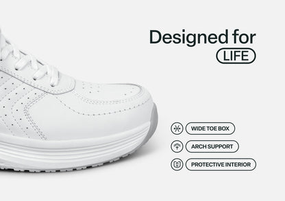 Roam Hands-Free - White - Footwear Women Sneakers