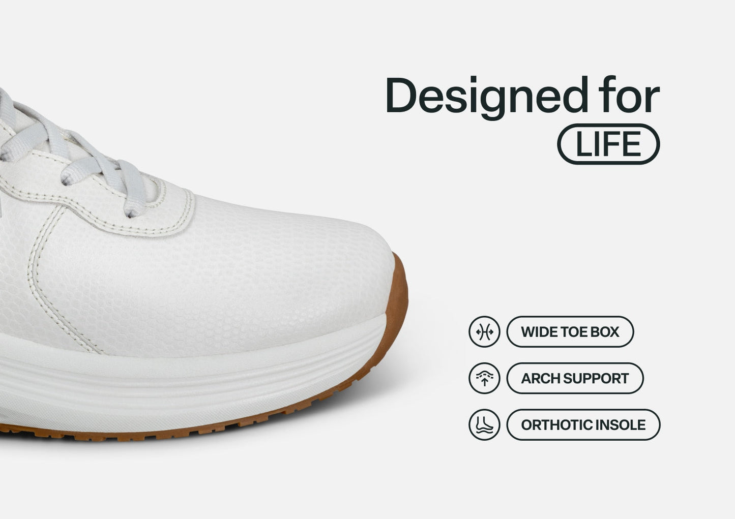 Stride Hands-Free - Ecru - Footwear Women Sneakers