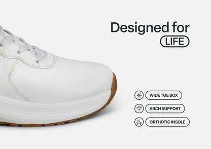 Stride Hands-Free - Ecru - Footwear Women Sneakers