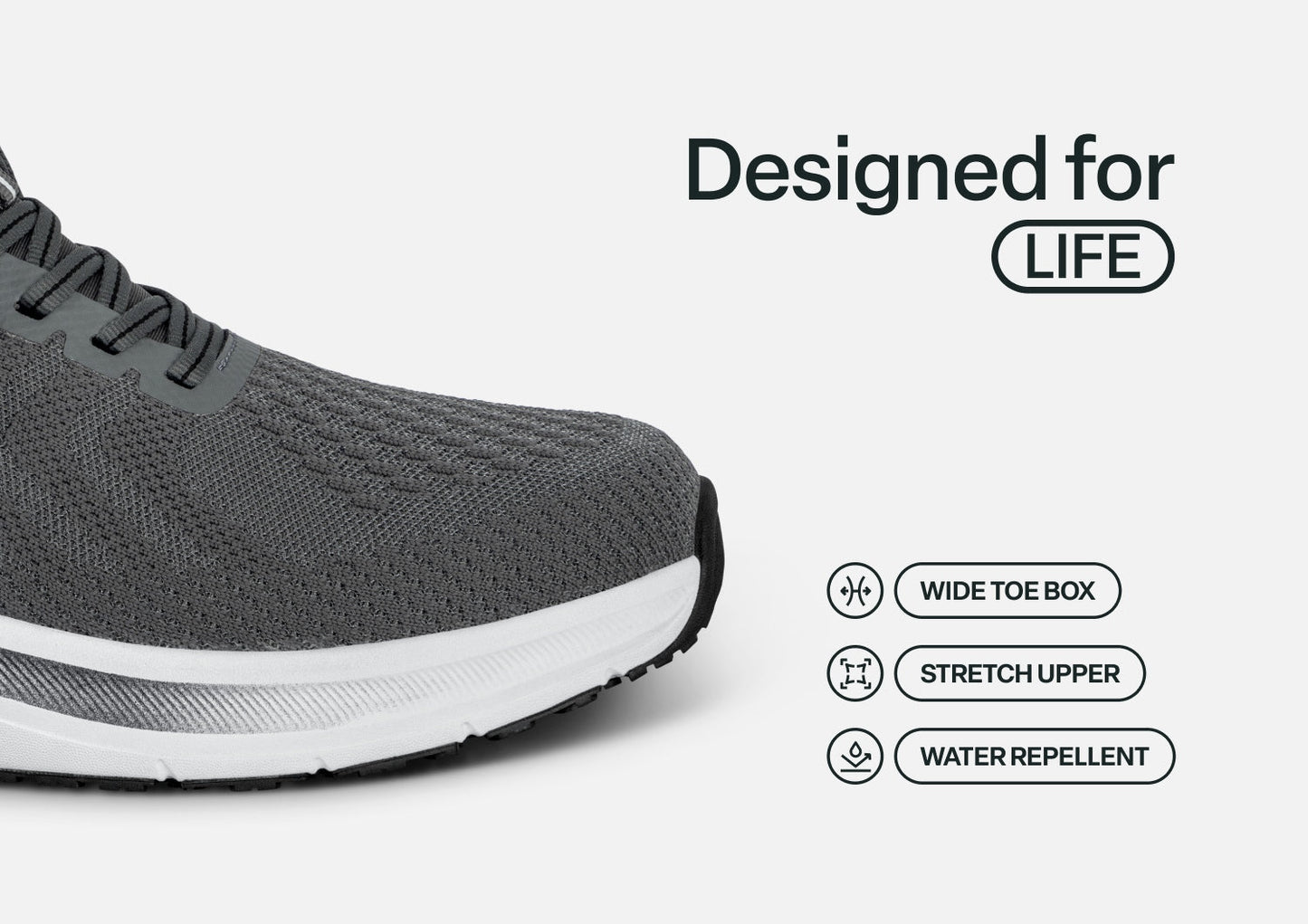 Tilos Hands-Free - Gray - Footwear Men Sneakers Stretch