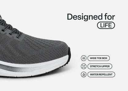 Tilos Hands-Free - Gray - Footwear Men Sneakers Stretch