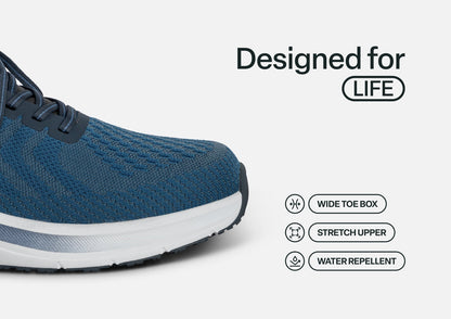 Tilos Hands-Free - Blue - Footwear Men Sneakers Stretch