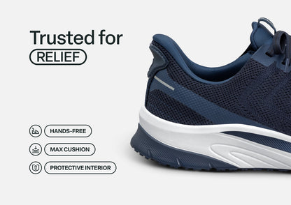 Tilos Hands-Free - Navy - Footwear Men Sneakers Stretch