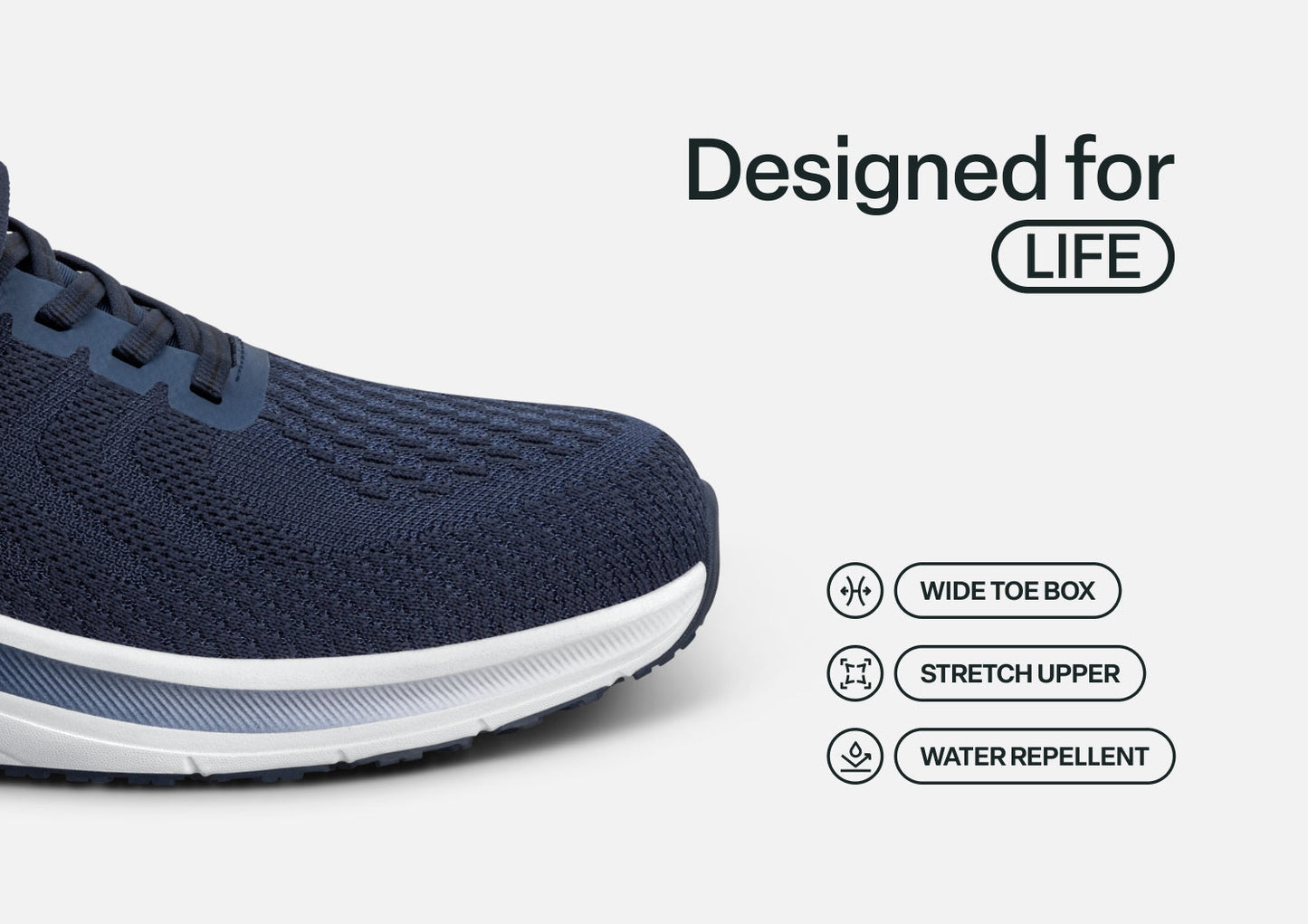 Tilos Hands-Free - Navy - Footwear Men Sneakers Stretch