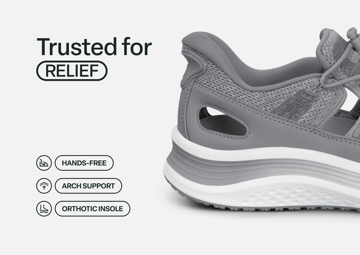 Venus Hands-Free - Gray - Footwear Women Sandals