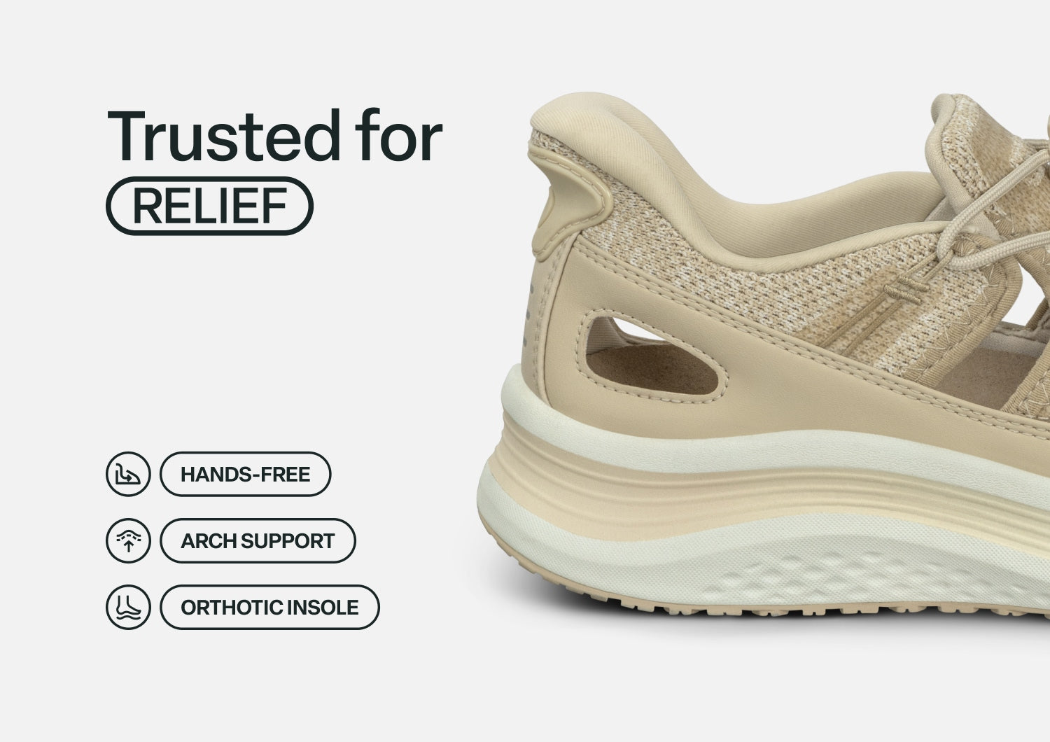 Venus Hands-Free - Beige - Footwear Women Sandals