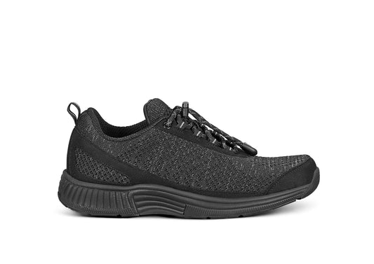 Coral No-Tie - Black - Footwear Women Sneakers Stretch