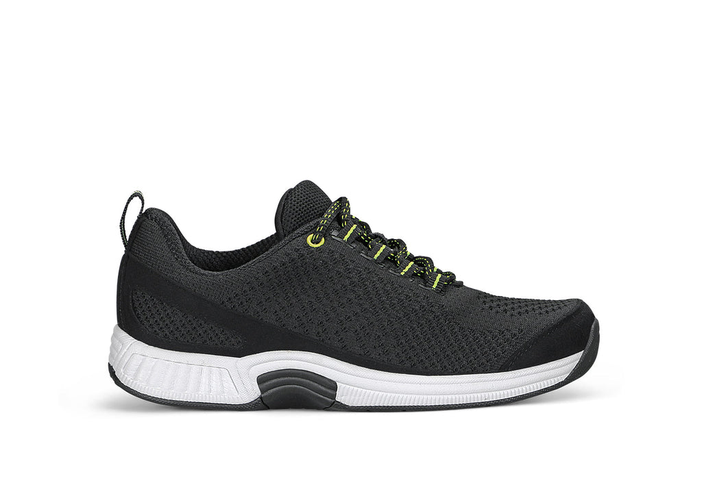 Coral - Black - Footwear Women Sneakers Stretch