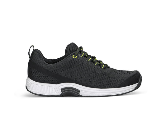 Coral - Black - Footwear Women Sneakers Stretch
