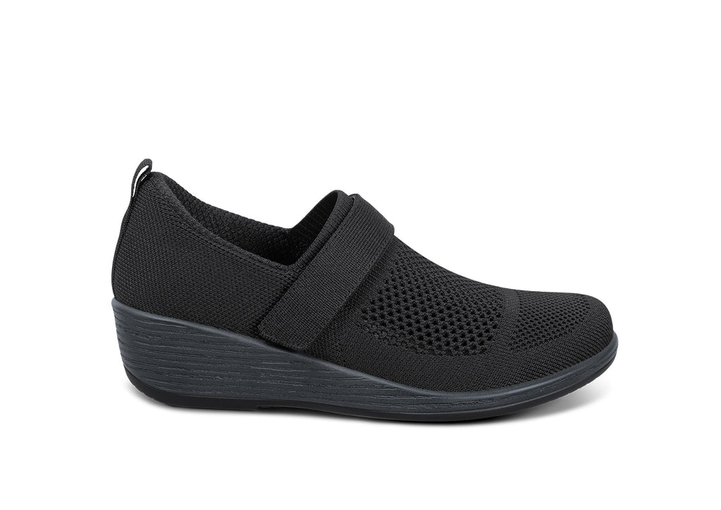 Eve - Black - Footwear Women Casual Stretch