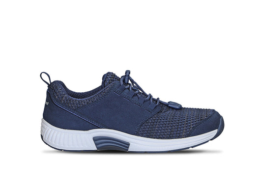 Francis No-Tie - Blue - Footwear Women Sneakers Stretch