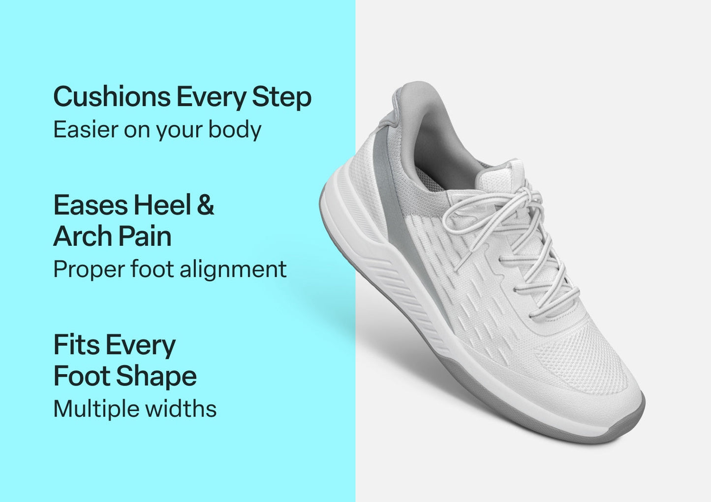 Ace Pickleball Hands-Free - White/Gray - Footwear Women Sneakers