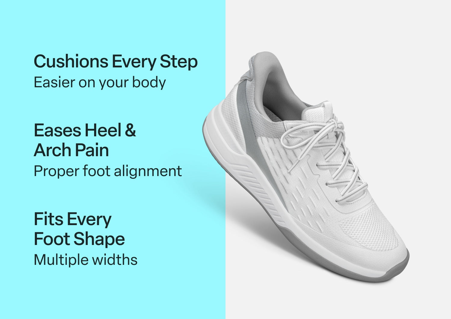 Ace Pickleball Hands-Free - White/Gray - Footwear Women Sneakers