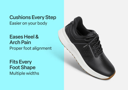 Approach Shot Hands-Free Golf - Black - Footwear Women Sneakers Stretch
