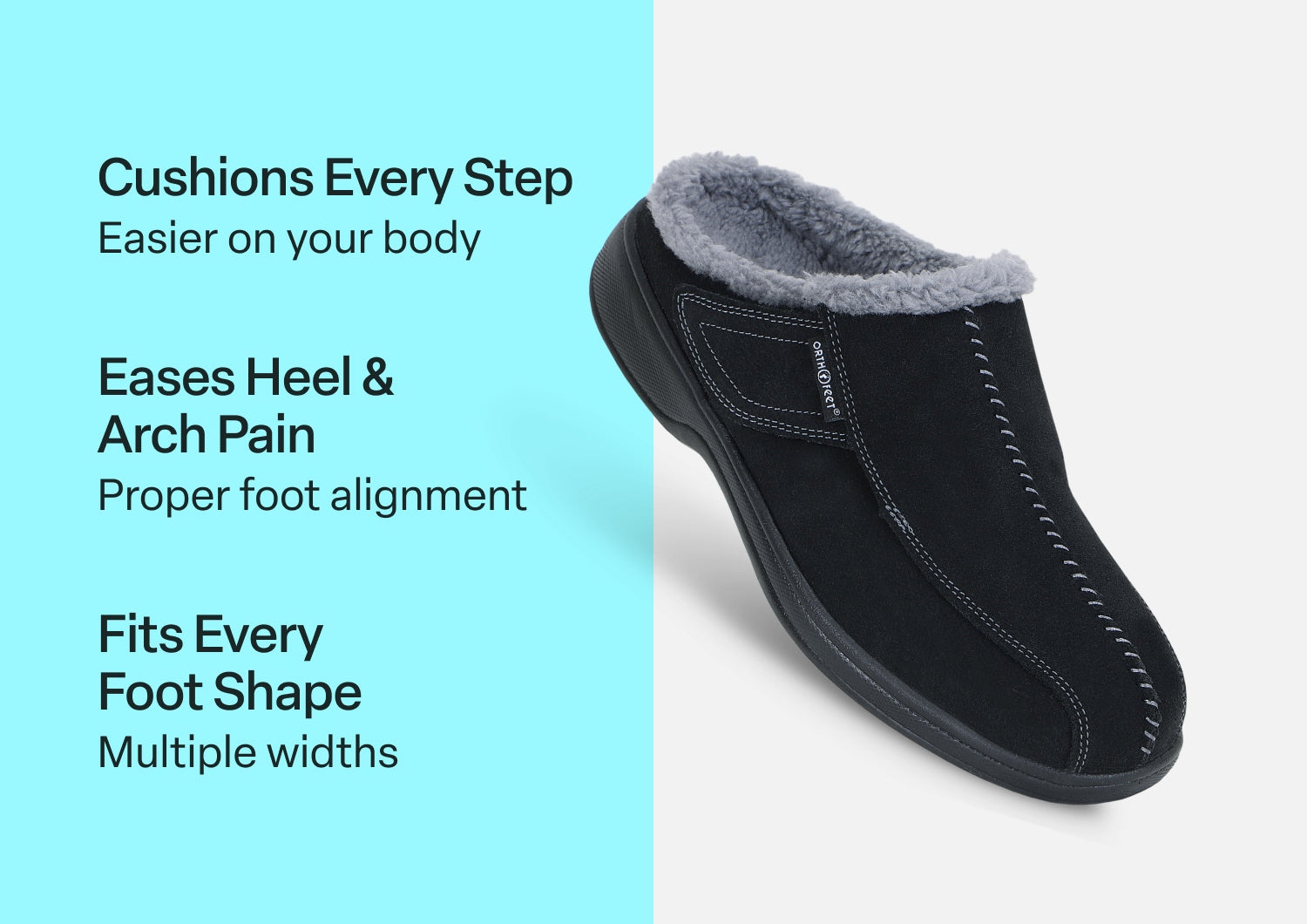 Asheville - Black - Footwear Men Slippers