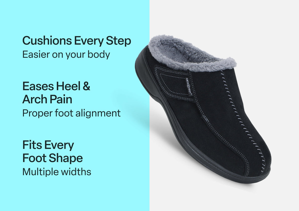 Asheville - Black - Footwear Men Slippers