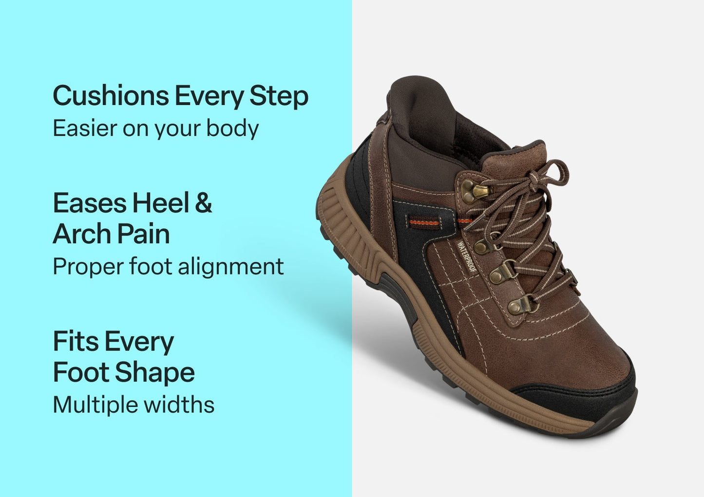 Carmel Hands-Free Waterproof - Brown - Footwear Women Boots