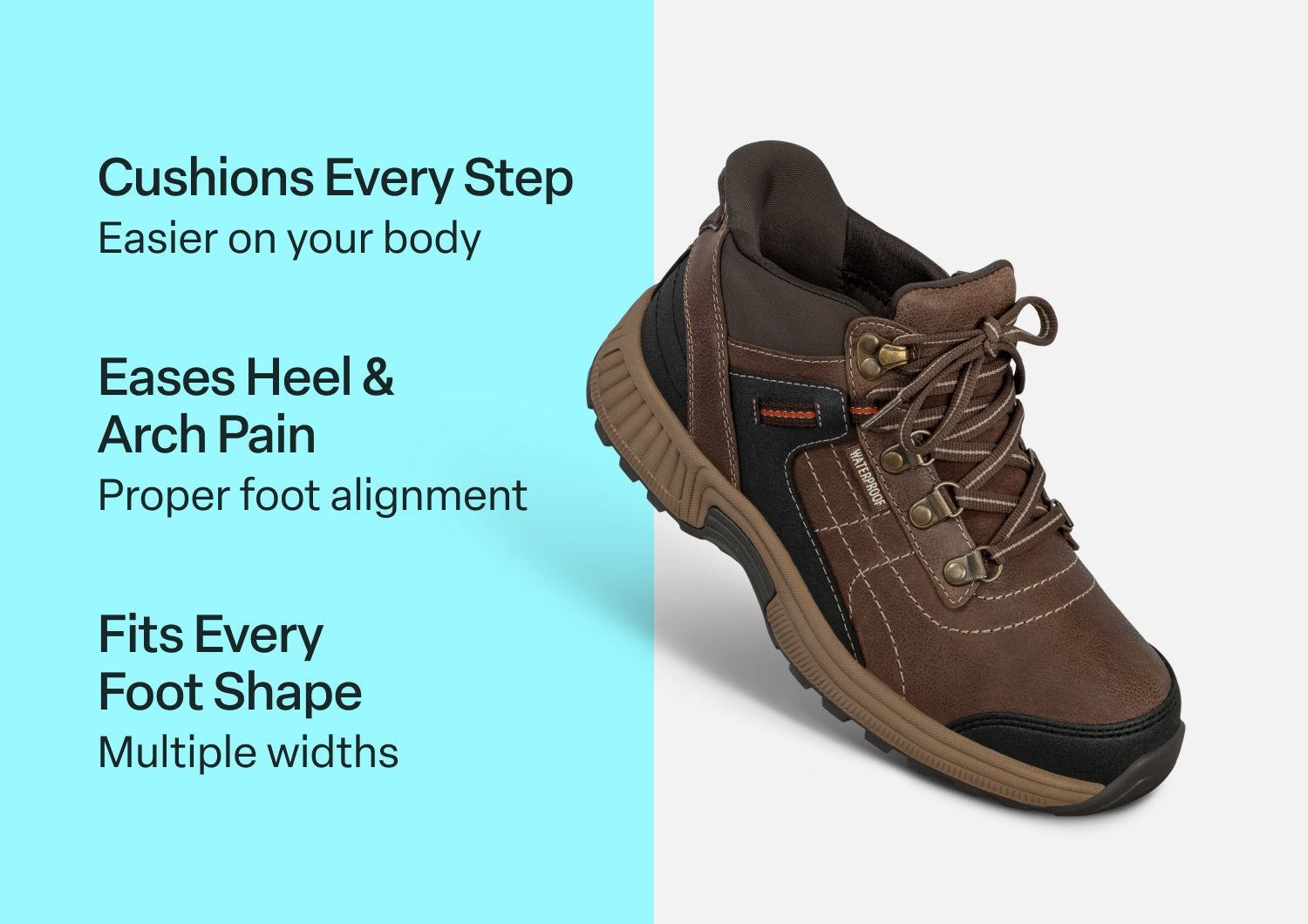 Carmel Hands-Free Waterproof - Brown - Footwear Women Boots