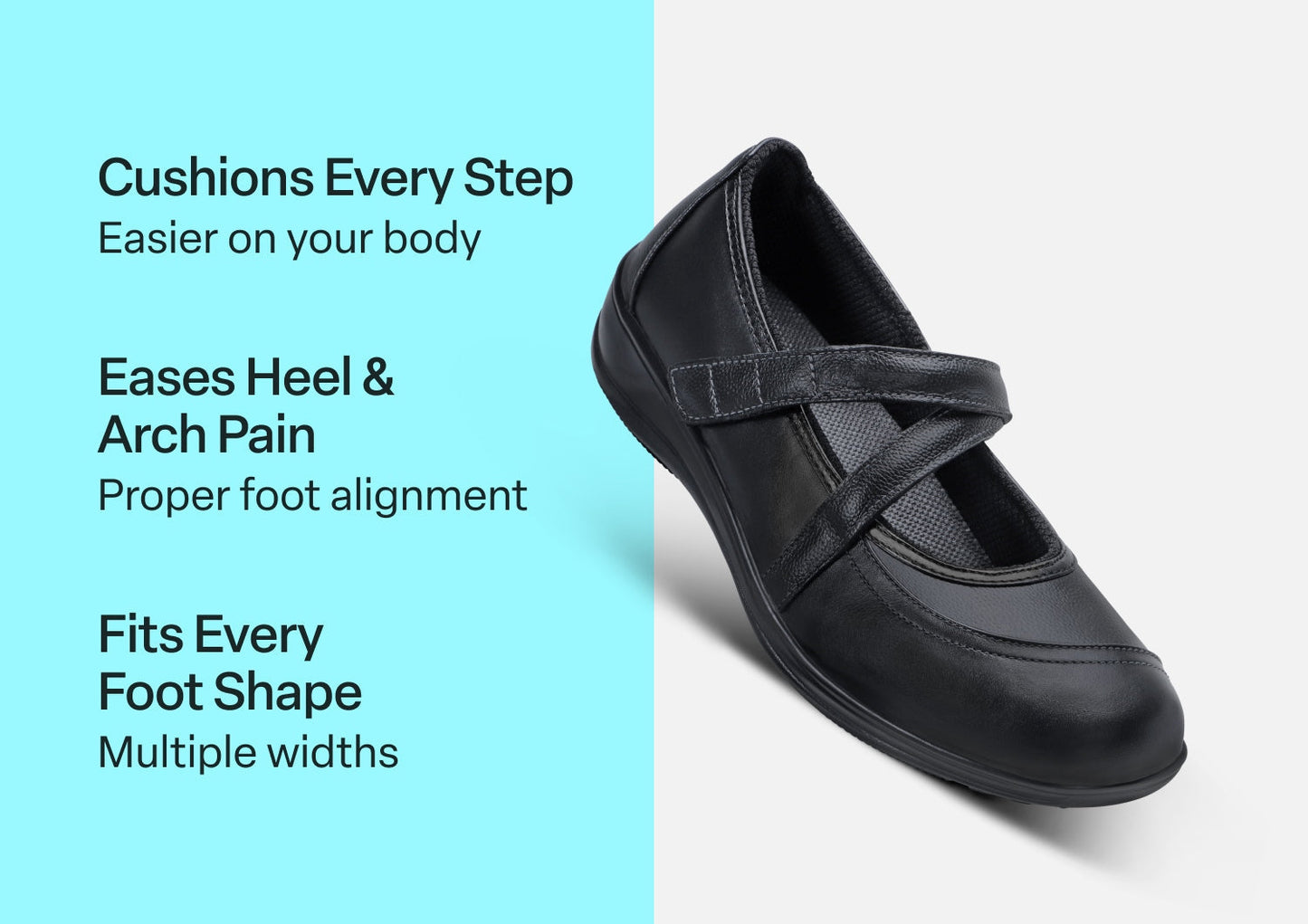 Celina - Black - Footwear Women Mary Jane