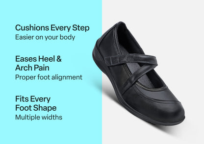 Celina - Black - Footwear Women Mary Jane
