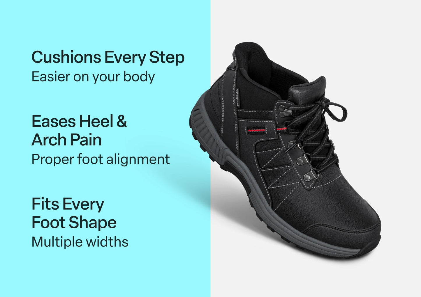 Dalton Hands-Free Waterproof - Black - Footwear Men Boots